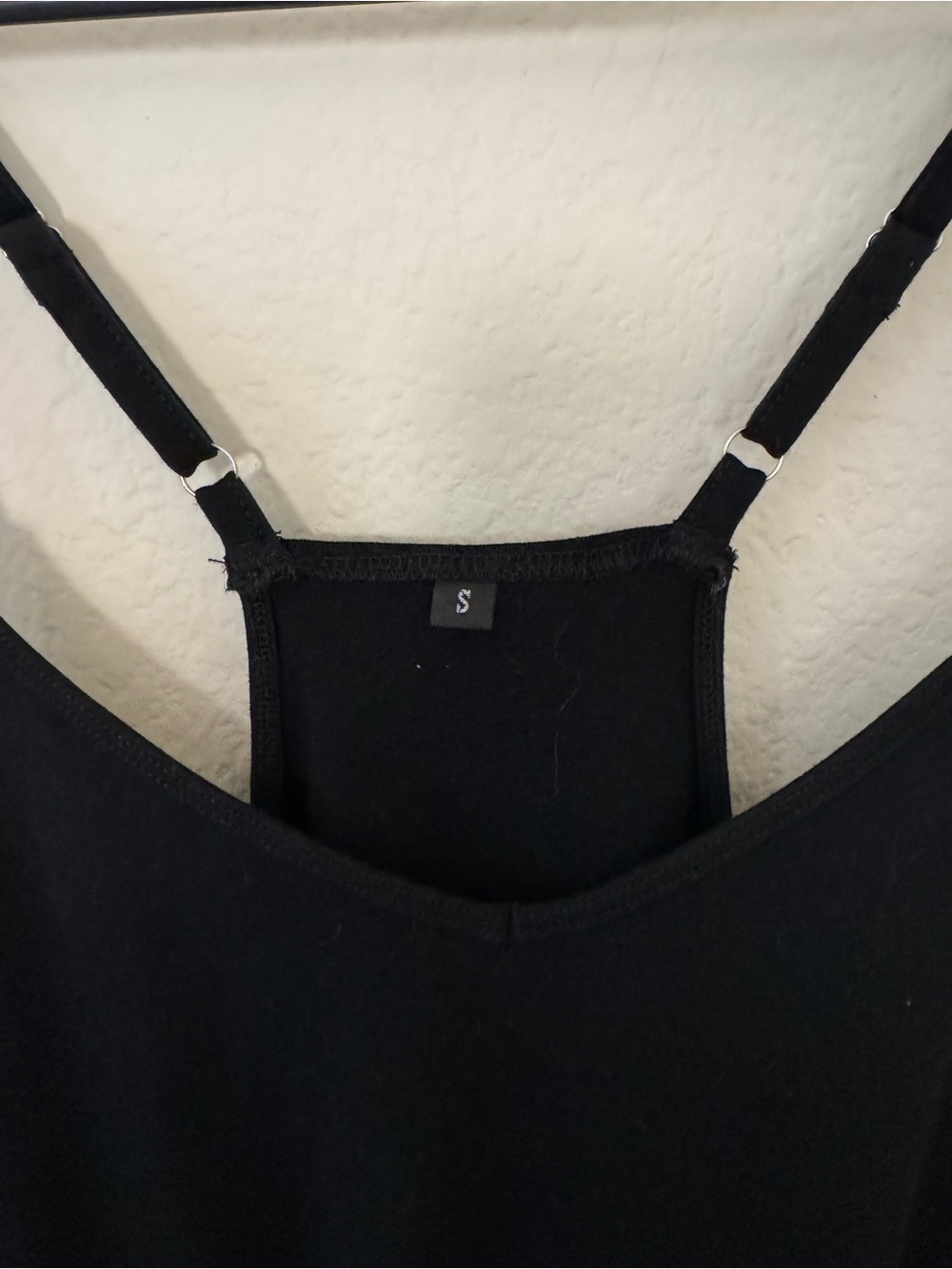 Black Racerback Romper - Picture 4 of 4